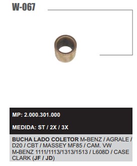 W0672X -BUCHA LB.W1207 M-BENZ JF LC/B. JD(C/10 UN)