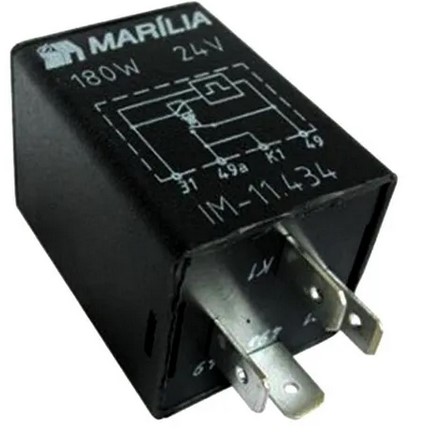 3885447532 RELE SETA 24V 4T MB/VOLVO/CAIO S/SUPORTE (DNI0841)
