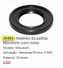 GB26484 RETENTOR PARTIDA MITSUBISHI AXOR/O500 (01PÇ)