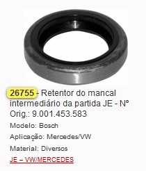 GB26755 RETENTOR PARTIDA JE (21,9X32X6) (01PÇ)