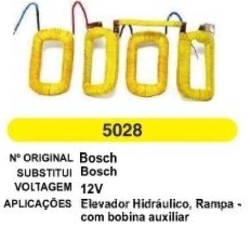 5028 BOBINA CAMPO BOSCH RAMPA C/ AUXILIAR