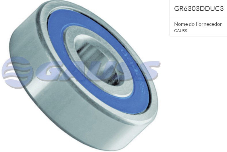 GR6303DDU ROLAMENTO ALTERNADOR 47X17X14