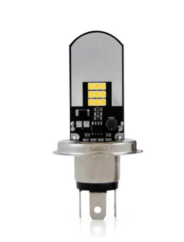 LAMPADA H4 LED P/MOTO SLIM 12/24V 10W (1 PÇ) (AL578)