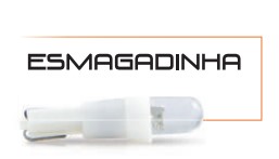 AP1844 LED ESMAGADA (PINGUINHO) T5 24V AZUL (UN)