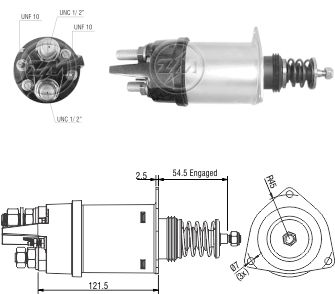 8932 AUTOMATICO PT. DELCO REMY ASIA TOWNER EFFA HAFEI 12V 