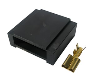 ALD009K KIT PORTA FUSIVEL LAMINA MAX 4MM S/FIO (C/01)