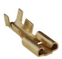 KT03 TERMINAL ENCAIXE S/TRAVA 6,3MM CHAPA 0,40MM C/100