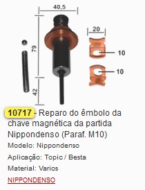 GB10717 REP. EMBOLO CHAVE MAG. NIPPONDENSO (M10) (1PÇ)