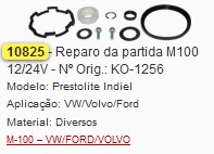 GB10825 REPARO DA PARTIDA M100R 12/24V (1PÇ)