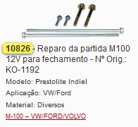 GB10826 REPARO PARAF. P/FECH. PART. M100R 170X6 (1PÇ)