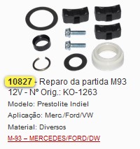 GB10827 REPARO MOTOR DA PARTIDA M93R 12VM (1PÇ)