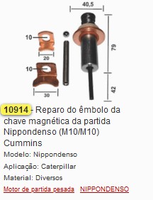 GB10914 REP. EMBOLO CHAVE MAG. NIPPONDENSO (M10/M10) (01PÇ)