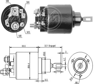 ZM571 AUTOMATICO PT. BOSCH FORD/VW/AGRALE TDS.78>