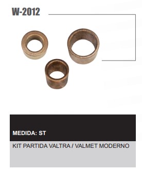 W2012ST -KIT BUCHA PART.ISKRA VALTRA/VALMET MODERNO 