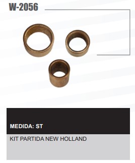 W2056ST -KIT BUCHA PART.ISKRA NEW HOLLAND 