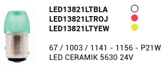 LED13821 LED 67/1003/1141/1156 CERAMIK 5630 24V (PAR) 000061