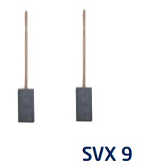 SVX9 - 12V JOGO ESCOVA ALT. VALEO/DENSO 