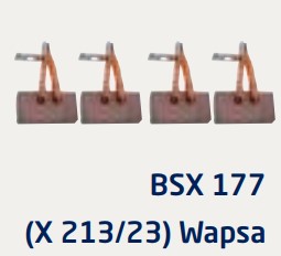 BSX 177 - 24V JOGO ESCOVA PART. MB JE 24V