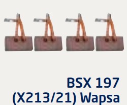 BSX 197 - 12V JOGO ESCOVA PART. MB JE 12V