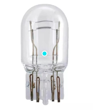 LAMPADA 1034 12V 21/5W S/SOQUETE B.VIDRO TESLLA T6942 