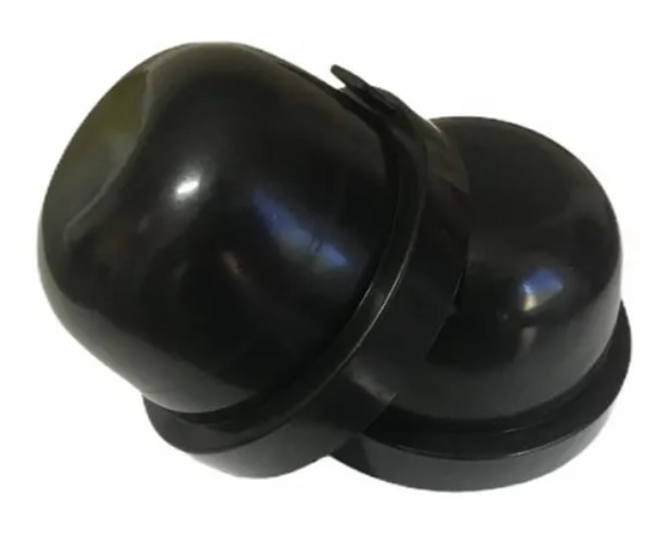 K90-TAMPA VEDANTE DE SILICONE PARA CONJUNTO OTICO 9CM (PAR)