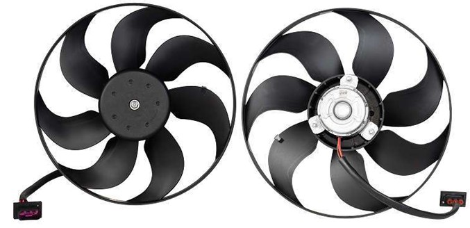 EW001455F ELETROVENTILADOR FOX/A3/POLO S/AR FINO 7PAS MT.79MM 345MM C/CHICOTE