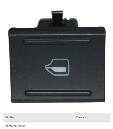 1501021 INTERRUPTOR VIDRO GOL G6 T.ESQ. PAINEL