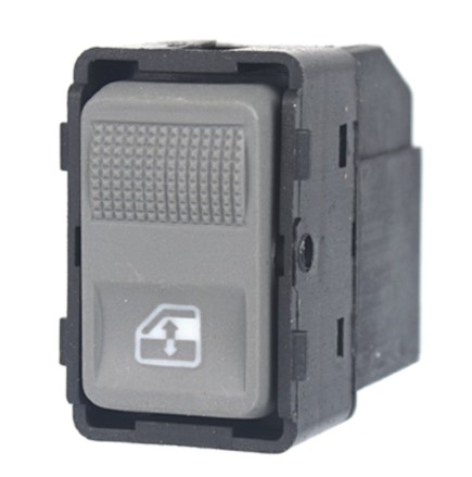 1501029 INTERRUPTOR VIDRO GOL G2/G3 TRAS CINZA - LED AMBAR