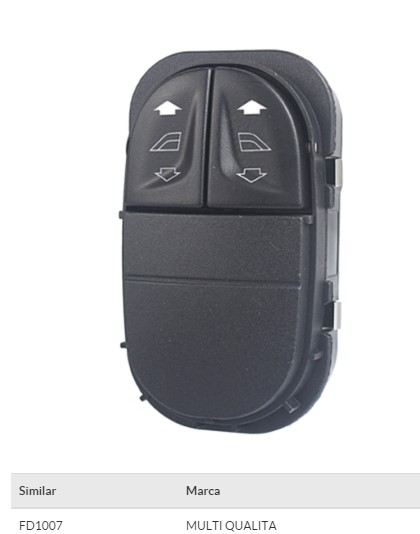 1503013 INTERRUPTOR VIDRO ESCORT ZETEC DUPLO
