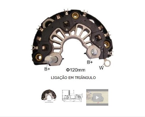 IK3444 PONTE RETIFICADORA