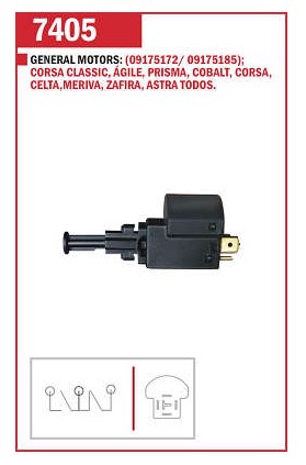 EC7405 INTERRUPTOR LUZ DE FREIO 
