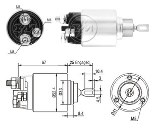 SDL34381 AUTOMATICO PT. BOSCH IDEA/PALIO/SIENA/STRADA/UNO 2/3FUROS 