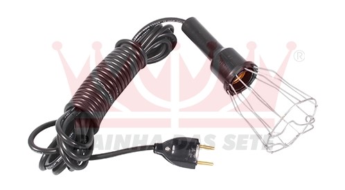 ETE7296/15 PENDENTE GRADE MEDIA FIO PP 15 METROS PLUG