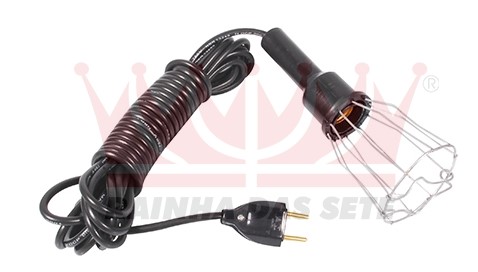 ETE7296/20 PENDENTE GRADE MEDIA FIO PP 20 METROS PLUG