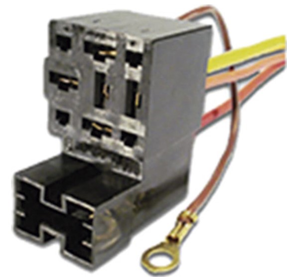 ETE7607 CHICOTE BASE P/RELES 3/4/5VIAS C/PORTA FUSIVEL