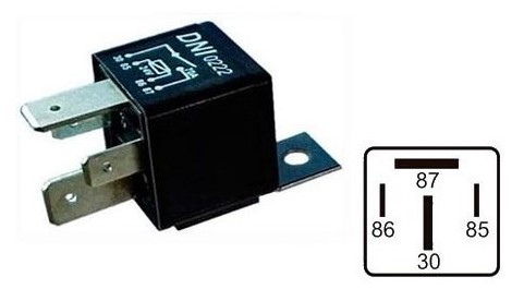 DNI0222 RELE AUXILIAR 24V 4T 70A C/SUP.
