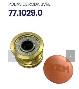 P1029R POLIA RODA LIVRE P/ ALTERNADOR 
