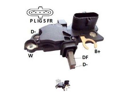 SF00MA45252 REG VOLT ELETR (F00M144122) SEG