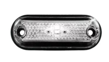 PRD016 LANTERNA LED LATERAL CARRETA PEQ. CRISTAL