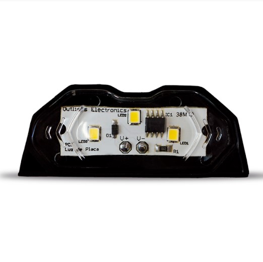 PRD018 LANTERNA PLACA LED UNIVERSAL (BIVOLT)