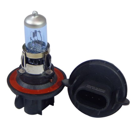 KIT LAMPADA H13 12V 55W SUPER BRANCA QUALYTEN