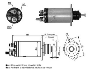 SDL2818 AUTOMATICO PT. DELCO REMY 29MT 24V