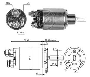 SDL534 AUTOMATICO PT. BOSCH JD MODERNO 12V
