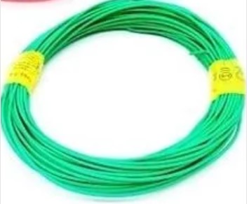 10707 FIO INSTALACAO 1.00MM VERDE (RL 05 METROS)