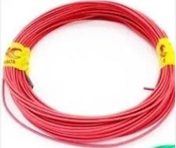 10712 FIO INSTALACAO 1.00MM VERMELHO (RL 05 METROS)