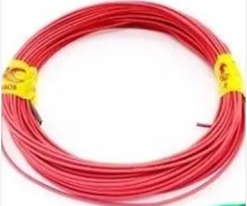 10703 FIO INSTALACAO 6.00MM VERMELHO (RL 05 METROS)