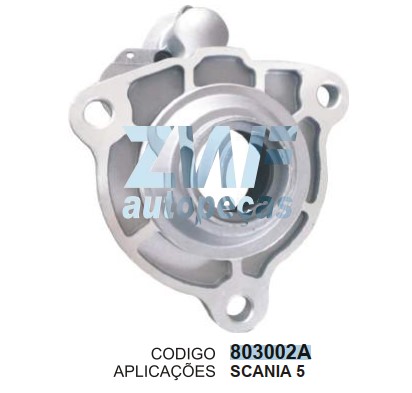 803002A FUCINHO MOTOR PARTIDA SCANIA MOD S5 (C/ROLAMENTO E RETENTOR)
