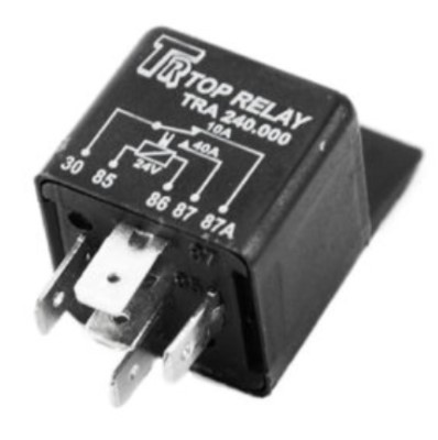 TRA240000 RELE AUXILIAR 24V 5T 40/10A C/SUP. (DNI0240)