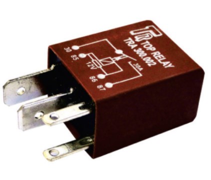TRA300002 RELE MINI AUXILIAR 12V 30A 12V 4T S/SUP. (DNI0123)