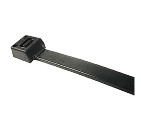 TRABR7015 ABRAC. PLAST. PRETA 151 X 3,7MM 15CM (100PCS)